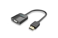 كيبل للتحويل من HDMI الى VGA مع الصوت بروجكتور