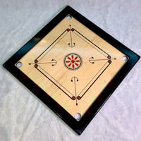 كيرم خشبي بدون أرجل