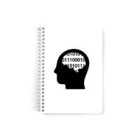 دفتر سلك A5 ورق مسطر 60 ورقة