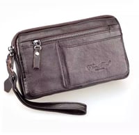 شنطة رجالية من الجلد الطبيعي