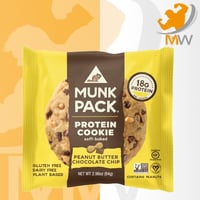 كوكيز بزبدة الفول السوداني والشوكولاته MUNK PACK