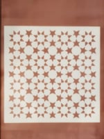 زخرفه هندسية عكس (15) شاشة حريرية