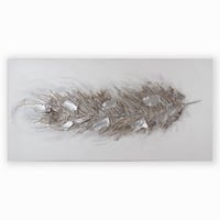 لوحة حائط عصرية كانفس مزودة بإطار خشبي مخفي