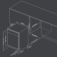 غسالة صحون بيلت ان ميديا 14 مكان - 5 برامج - فضي -...