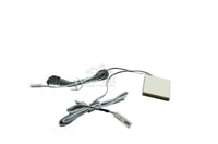 دايمر لمس خلف الديكور أبيض