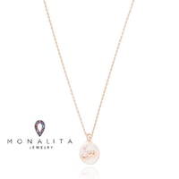 سلاسل الأحرف العربية الأنيقة , اللون روز جولد (LA1...