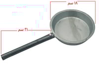 صاج طاوة حديد حجم صغير نفر