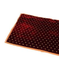 فرشة تنزاني تركي 90*1.90 درجة ثاني احمر منقط