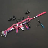 PUBG SCAR L Keychain 23 cm Pendant - ميدالية لعبة...