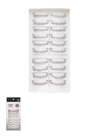 مجموعة من 10 أزواج رموش سفلية