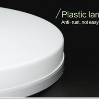 إضاءة سقف رفيع للغاية - دائري لون إضاءة أبيض دافئ...