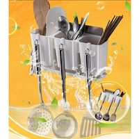 منظم أدوات المائدة يثبت باللصق