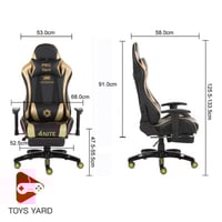 كرسي العاب برو لون أحمر