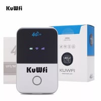 راوتر مودم الإنترنت المتنقل KUWFI 4G LTE 150Mbps W...