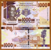 غينيا فئة 1000 فرنك أنسر