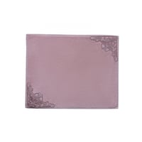 طقم دعاسات مطرزة Bianca لون وردي