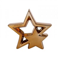 مجسم نجوم ذهبية