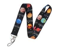 حامل بطاقه كواكب مع غطاء بطاقه