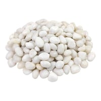 حجر طبيعي لامع أبيض اللون 1-2 سم الوزن 10 كيلو