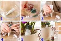 قطارة ري ذاتي قطعتين