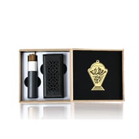 بوكس مباخر النانو أسود مع الاعواد - ( 4 حبات )