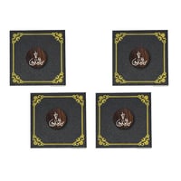 بوكس مباخر النانو أسود مع الاعواد - ( 4 حبات )