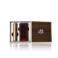 بوكس مباخر النانو بني مع الاعواد - ( 4 حبات )