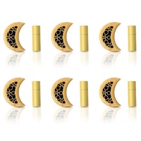 توزيعات مباخر النانو بيج شكل هلال - ( 6 حبات - نصف...