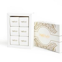 بوكس التوزيعات ( نانو مسك + 3 كسر بخور ) ( 6 حبات...