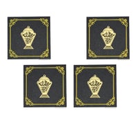 بوكس مباخر النانو أسود مع الاعواد - ( 4 حبات )