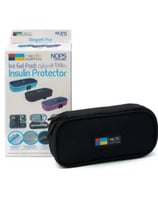 حقيبة تبريد الانسولين للسفر والتنقل ، عزل وتنظيم ا...