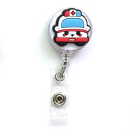 2حامل بطاقات لطاقم الصحي