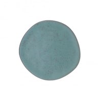 طبق دائري لون بترولي