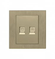 فيش كمبيوتر وتلفون رصاصي توفل