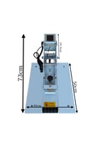 مكبس حراري مسطح ذات درج اوتوماتيك 40*50 سم