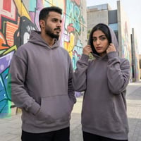 هودي رمادي سادة الجوكر سادة