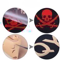 فينيل حراري اقمشة مخمل ابيض