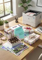 ورق مقوى مطفي وجهين 250 جرام 50 ورقة مقاس SIF A4