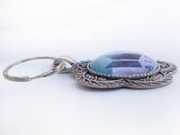 ميدالية مفاتيح بيضاوي طباعه سبلميشن سادة