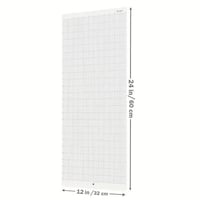 مات حصيرة عمل كاميو 12*24 انش شفاف