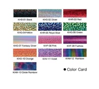 فينيل حراري اقمشة هولوجرام رينبو دوائر