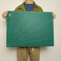 لوح تقطيع الفينيل مقاس A2 اخضر