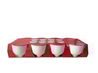 طقم فناجيل قهوة عربي ابيض شكل دائرة