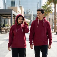 بلوفر قطن فاخر قماش ماركة احمر سادة