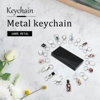 ميدالية مفاتيح مربع معدنية سبلميشن سادة