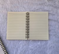 دفتر تدوين A6 سلك حلزوني 60 ورقة للطباعة الحرارية