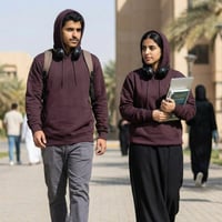 بلوفر قطن فاخر عنابي محروق سادة