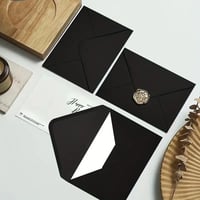 ضرف ورق لون اسود مقاس 18.5 * 13.5 سم عدد 10 حبات