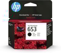 حبر اتش بي 653 أسود اصلي (hp653)