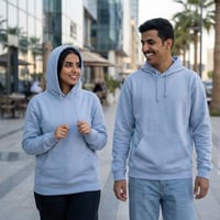 بلوفر قطن فاخر قماش ماركة موف فاتح سادة